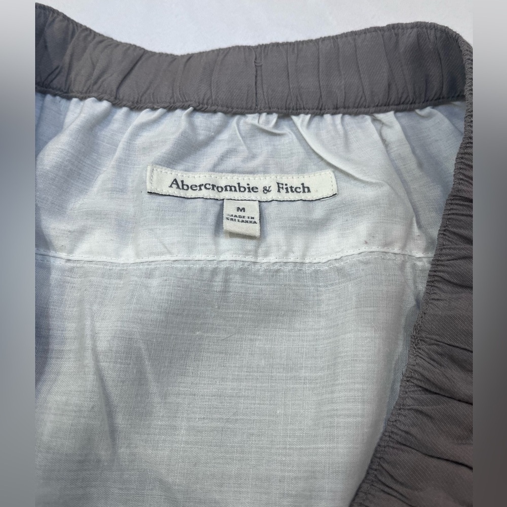 Abercrombie & Fitch Women’s Mini Skirt Elastic Waist Taupe Lined Size Medium - Picture 5 of 7